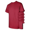 thumbnail image 1 of Gildan Mens Classic Heavy Cotton T-Shirt, Pack of 5, 1 of 6