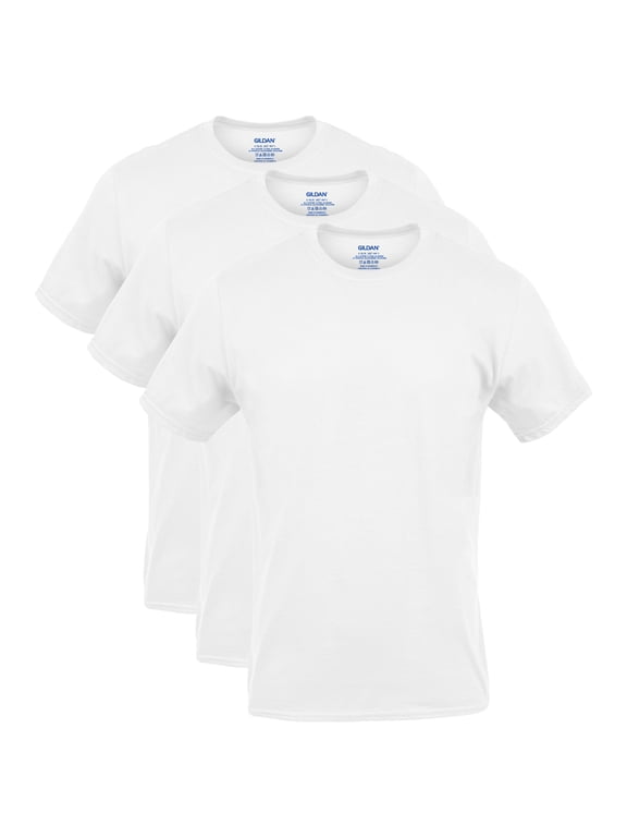 Men's Classic Fit Crew Neck Undershirts, 3 Pack