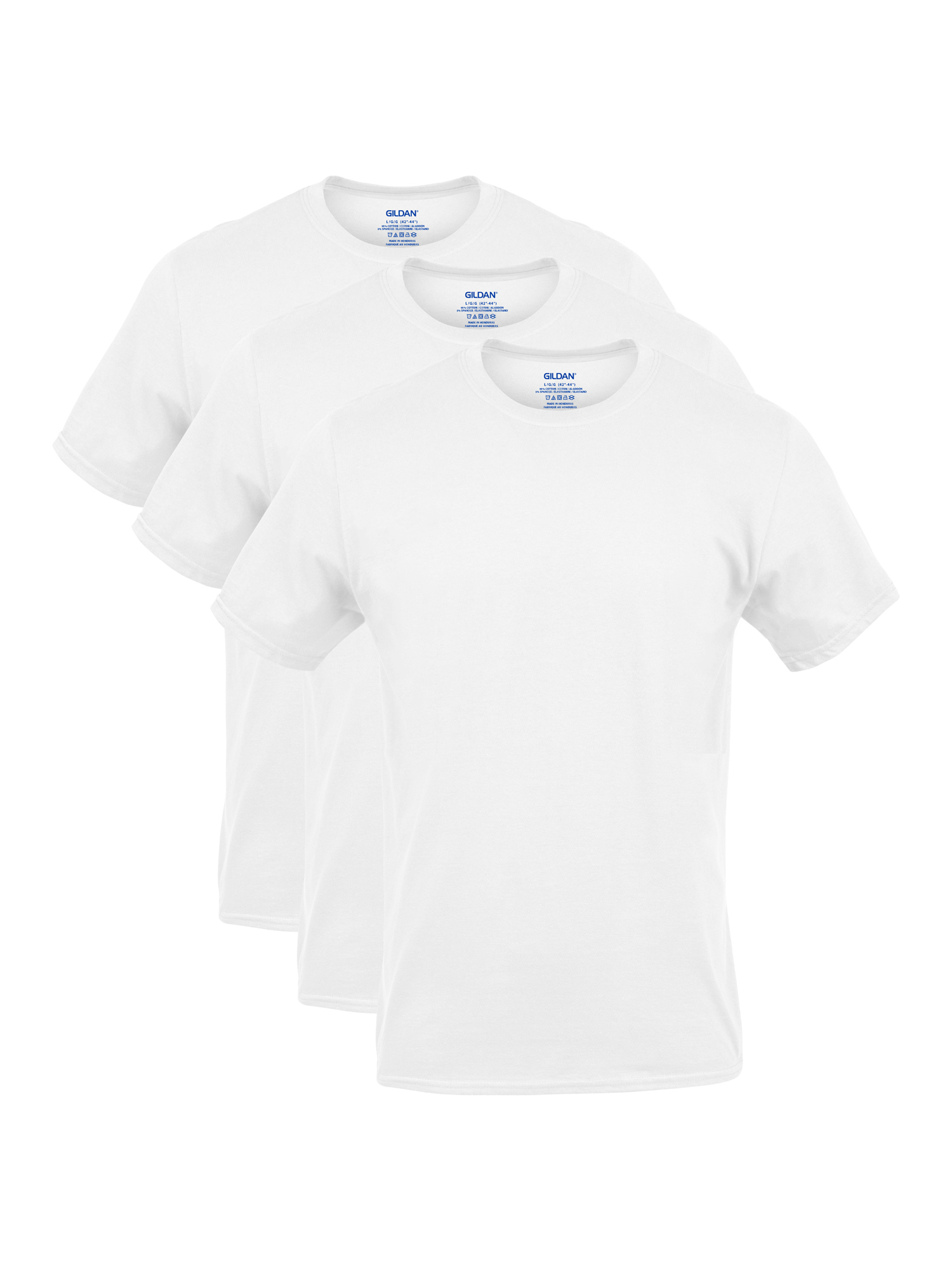 Gildan Mens Cotton Stretch Crewneck Tee Undershirt SM 2X 3 Pack: A Straightforward Review
