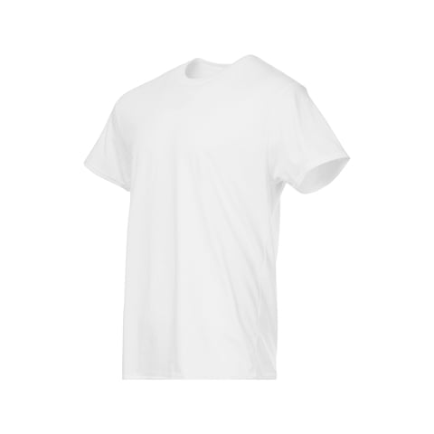 Mens Cotton Stretch Crewneck Tee Undershirt SM-2X, 3 Pack