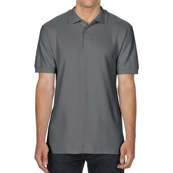Gildan Mens Double Piqué Polo Shirt