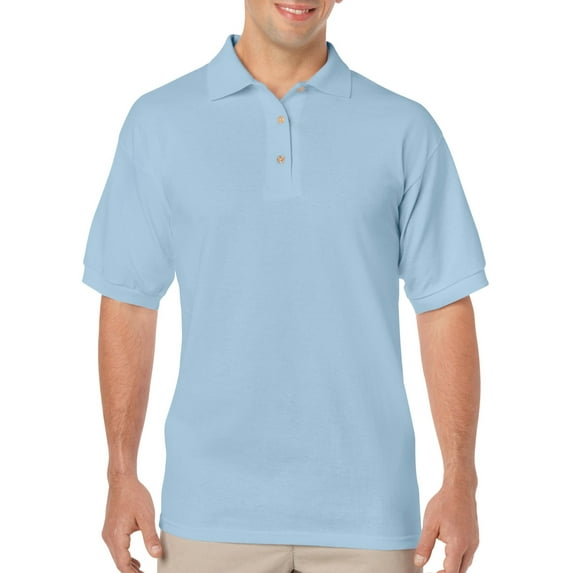 Gildan Mens DryBlend Jersey Sport Shirt , 4XL, Light Blue