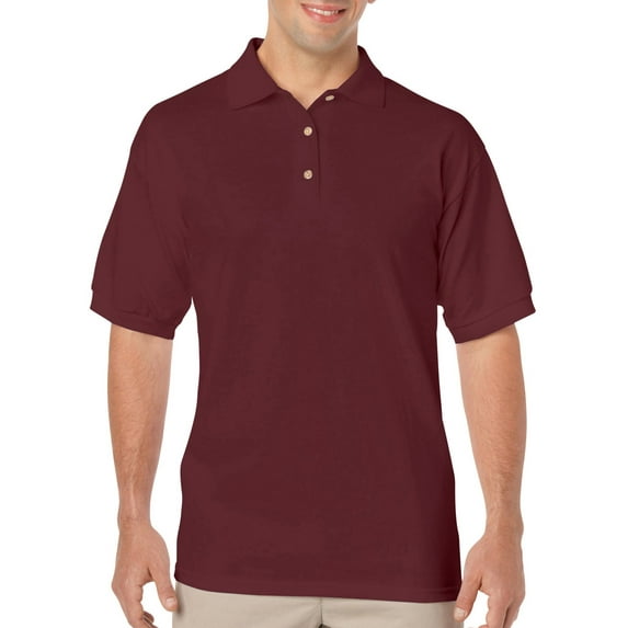 Gildan Mens DryBlend Jersey Sport Shirt , 4XL, Maroon