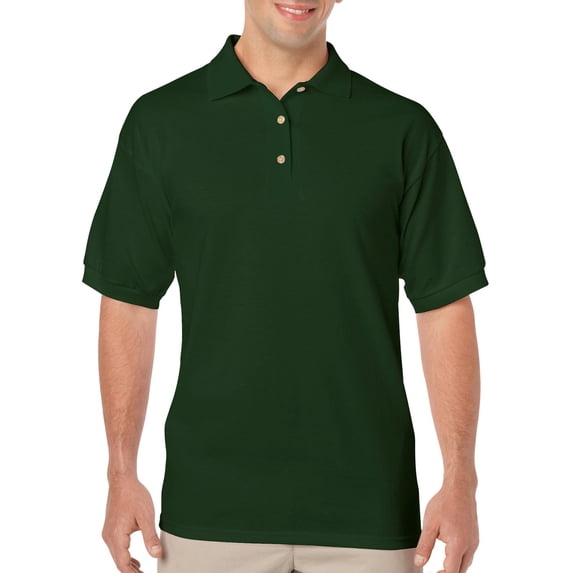 Gildan Mens DryBlend Jersey Sport Shirt
, L, Forest Green