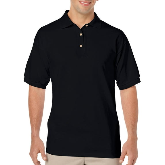 Gildan Mens DryBlend Jersey Sport Shirt , M, Black