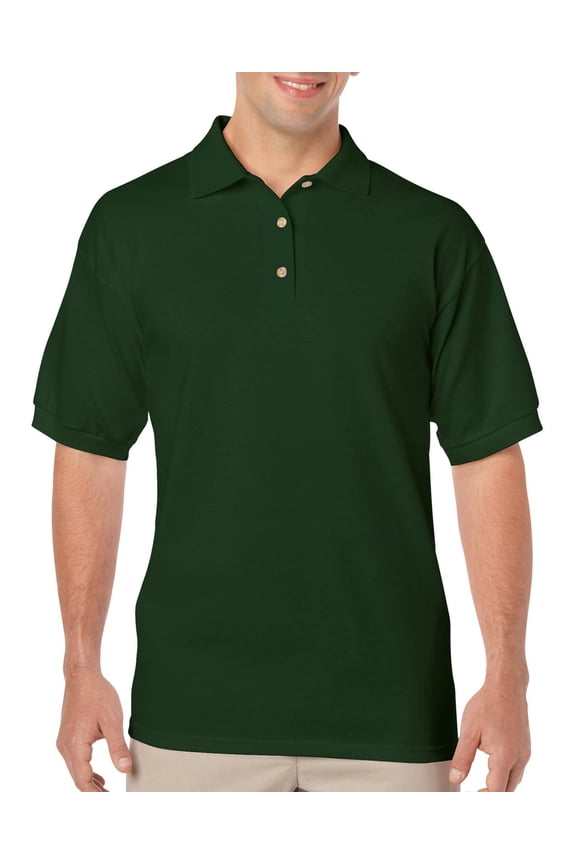 Mens DryBlend Jersey Sport Shirt

, M, Forest Green