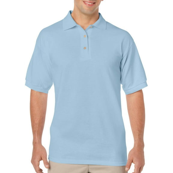 Gildan Mens DryBlend Jersey Sport Shirt , M, Light Blue