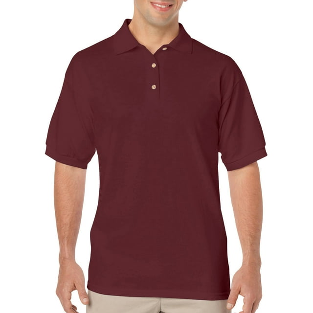 Gildan Mens DryBlend Jersey Sport Shirt , M, Maroon