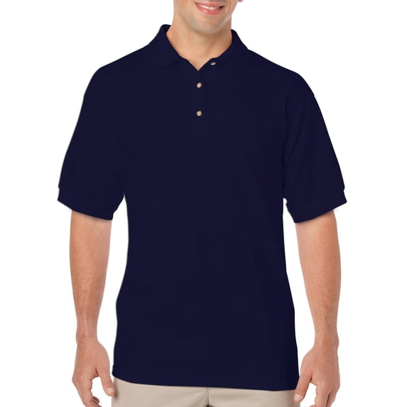 Gildan Mens DryBlend Jersey Sport Shirt , M, Navy