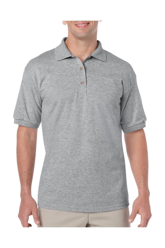 Mens DryBlend Jersey Sport Shirt , M, Sport Grey
