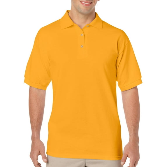 Gildan Mens DryBlend Jersey Sport Shirt
, S, Gold
