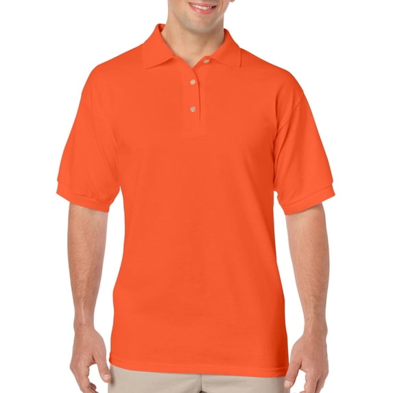 Gildan Mens DryBlend Jersey Sport Shirt
, XL, Orange