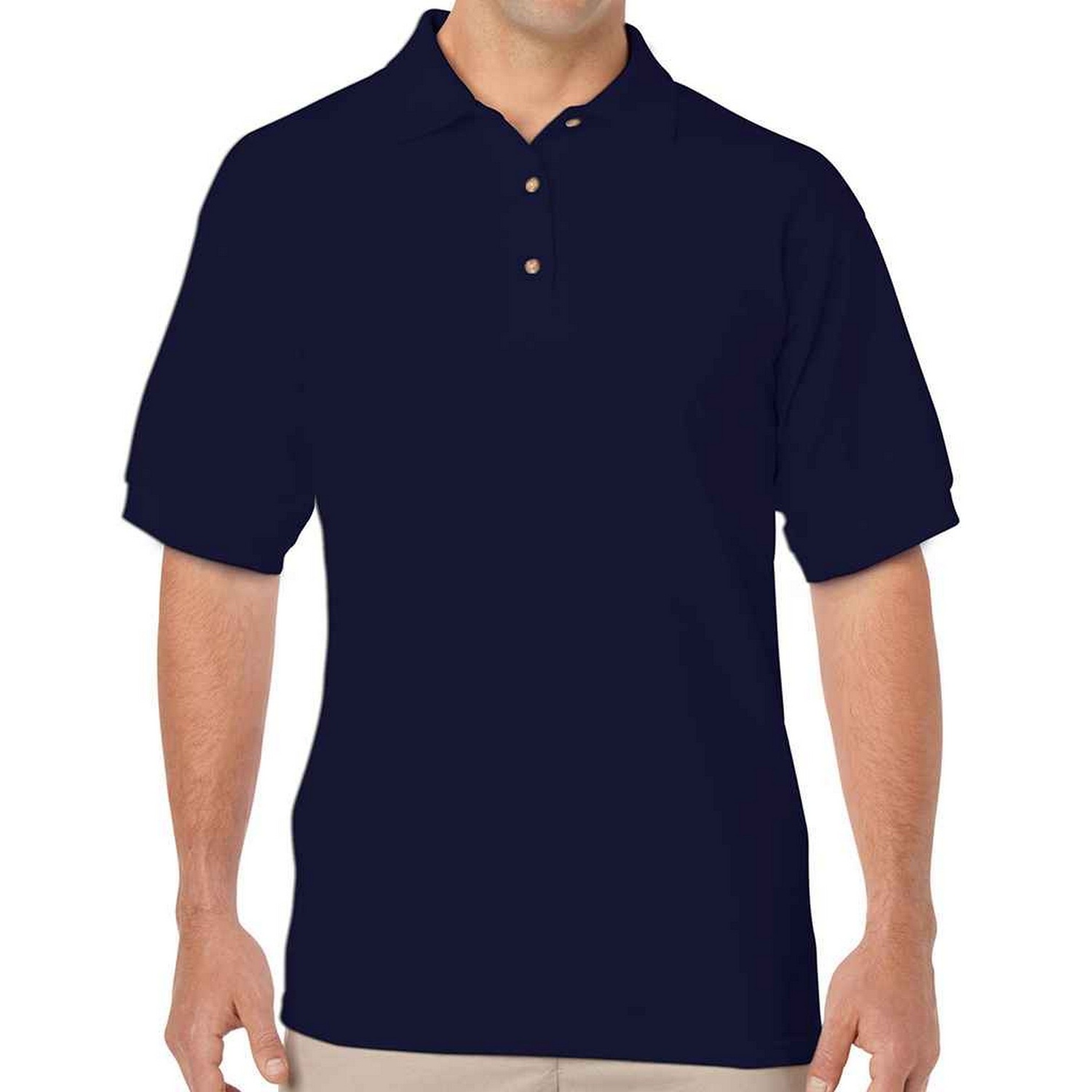 Gildan DryBlend Classic: Maglietta Uomo, Comfort E Traspirabilità. Colore Nero, Taglia L. Perfetta Per Tutti I Giorni O Personalizzazione.
