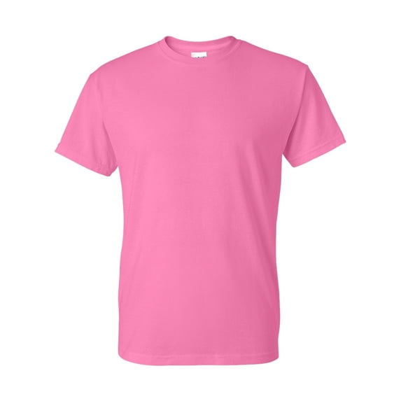 Gildan Mens DryBlend T-Shirt , 2XL, Azalea (Pack of 2) 2 Azalea