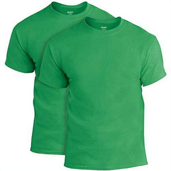 Gildan Mens DryBlend T-Shirt , 2XL, Irish Green (Pack of 2) 2 Irish Green