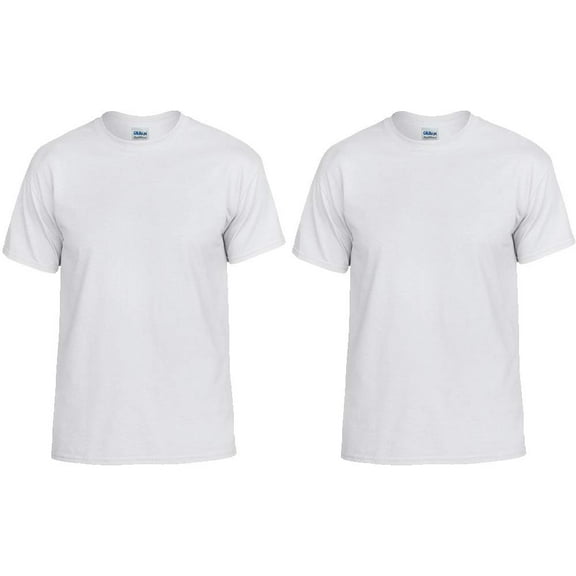 Gildan Mens DryBlend T-Shirt , 2XL, Sport Dark Navy (Pack of 2) 2 Sport Dark Navy