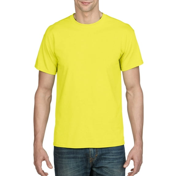 Gildan Mens DryBlend T-Shirt
(Pack of 2) 2 Safety Green