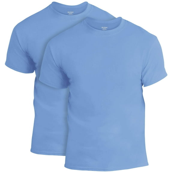 Gildan Mens DryBlend T-Shirt , XL, Carolina Blue (Pack of 2) 2 Carolina Blue