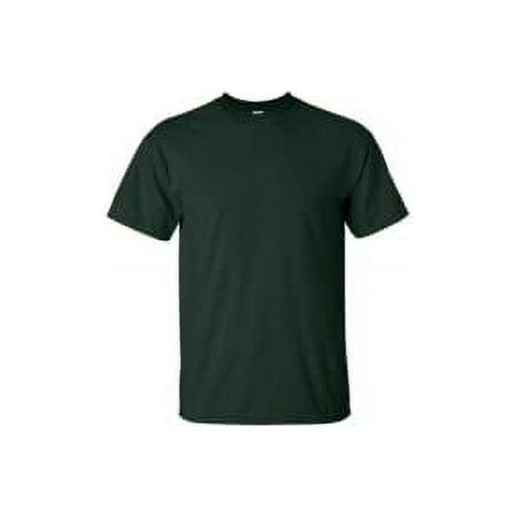 Gildan Mens DryBlend T-Shirt , XL, Forest Green (Pack of 2) 2 Forest Green