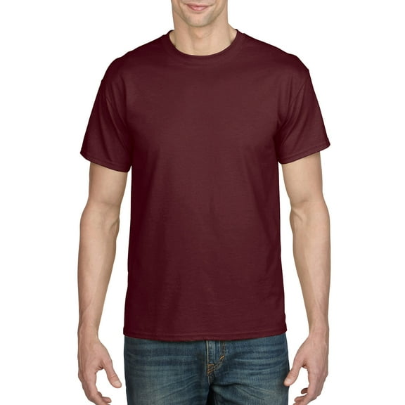 Gildan Mens DryBlend T-Shirt , XL, Sport Dark Maroon