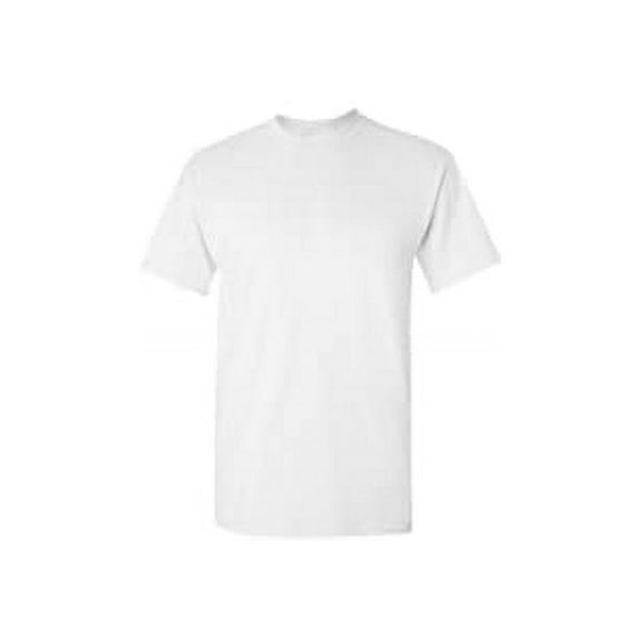 Gildan Mens DryBlend T-Shirt , XL, White (Pack of 2) 2 White