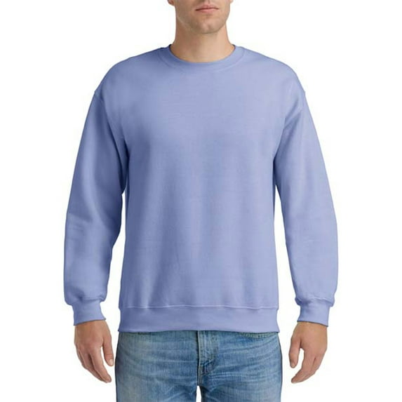 Gildan Mens Heavy Blend Crewneck Sweatshirt, 2XL, Violet