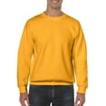 thumbnail image 1 of Gildan Mens Heavy Blend Crewneck Sweatshirt, 3XL, Gold, 1 of 3