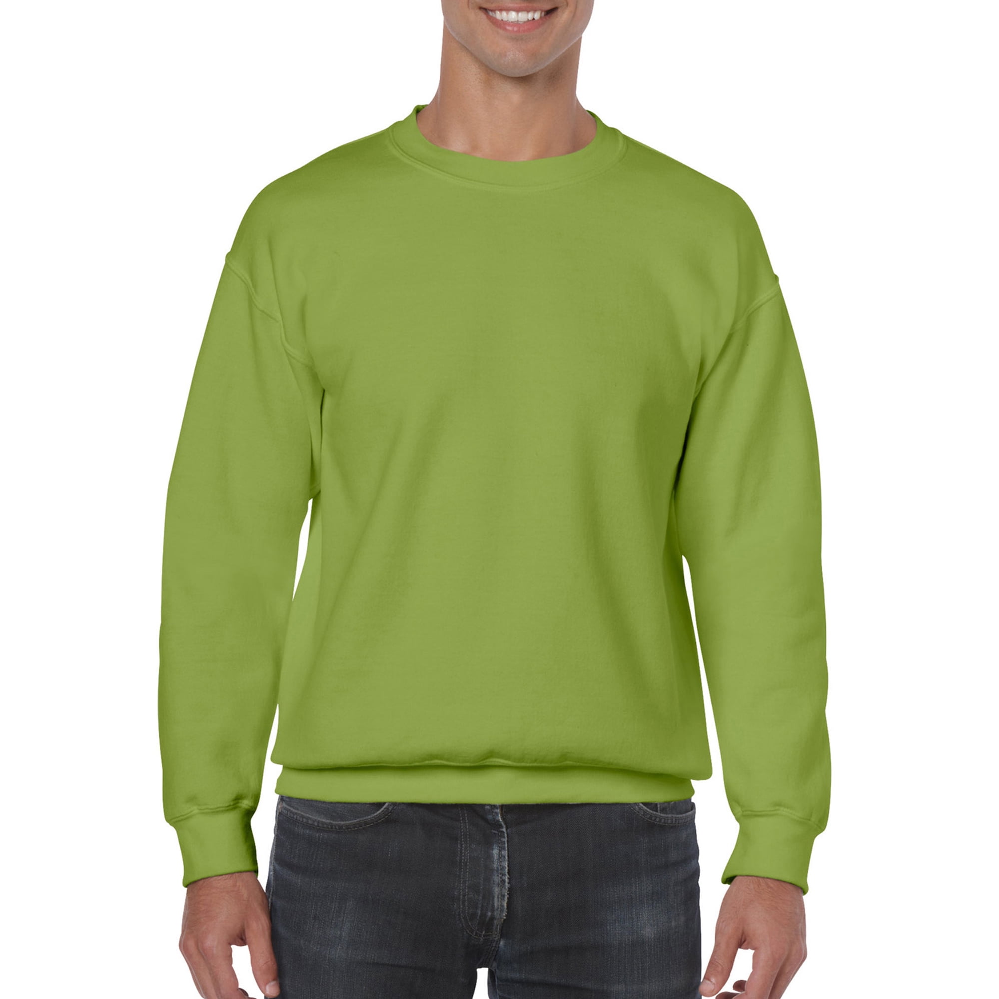 Gildan Mens Heavy Blend Crewneck Sweatshirt, 3XL, Kiwi - Walmart.com