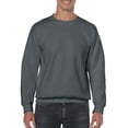 thumbnail image 1 of Gildan Mens Heavy Blend Crewneck Sweatshirt, 4XL, Charcoal, 1 of 1