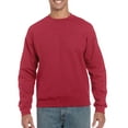 thumbnail image 1 of Gildan Mens Heavy Blend Crewneck Sweatshirt, L, Antique Cherry Red, 1 of 3