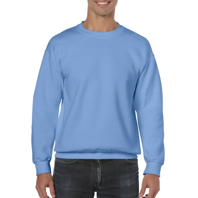 Gildan Mens Heavy Blue Blend S, Carolina Sweatshirt, Crewneck