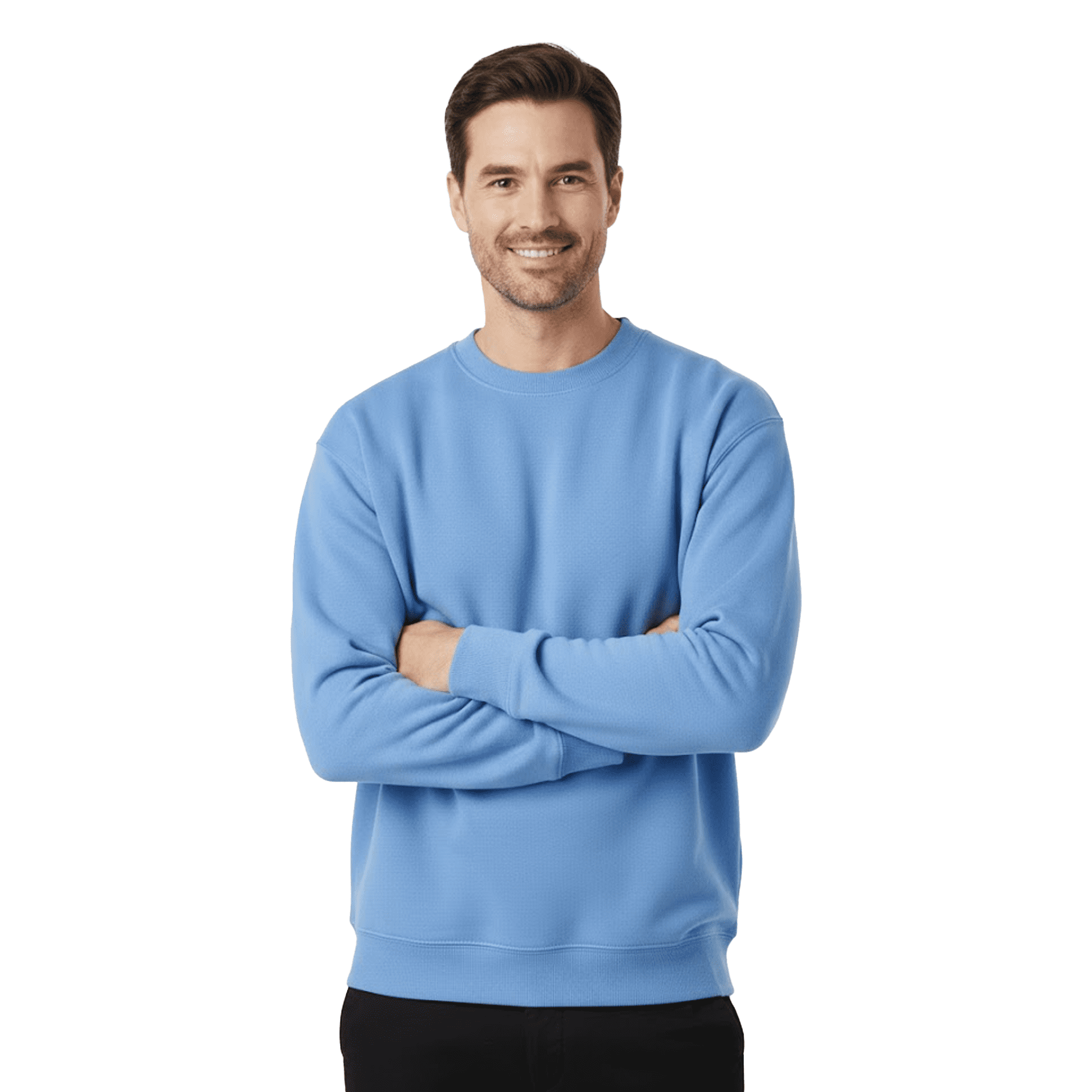 LIGHT OZ CREW NECK SWEAT M ブラック
