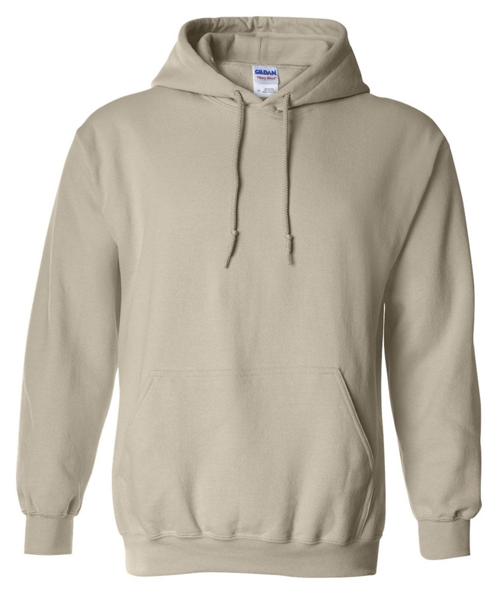Gildan Men’s Heavy Blend Hooded Sweatshirt – Cozy White Hoodie, 3X-Large, Perfect For Everyday Wear