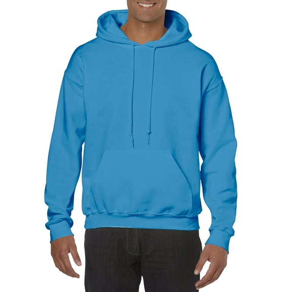 Gildan Mens Heavy Blend Hooded Sweatshirt, 2XL, Sapphire