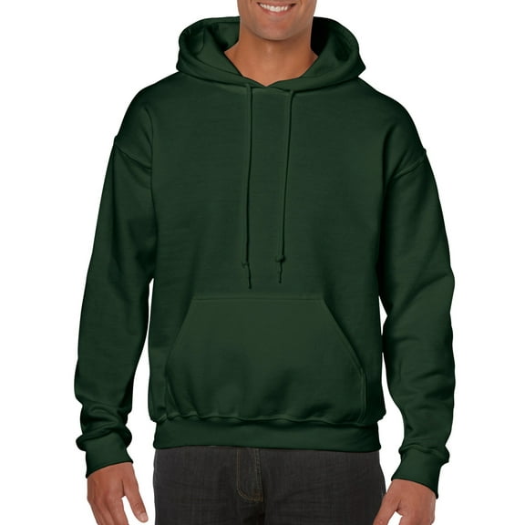 Gildan Mens Heavy Blend Hooded Sweatshirt, 3XL, Forest