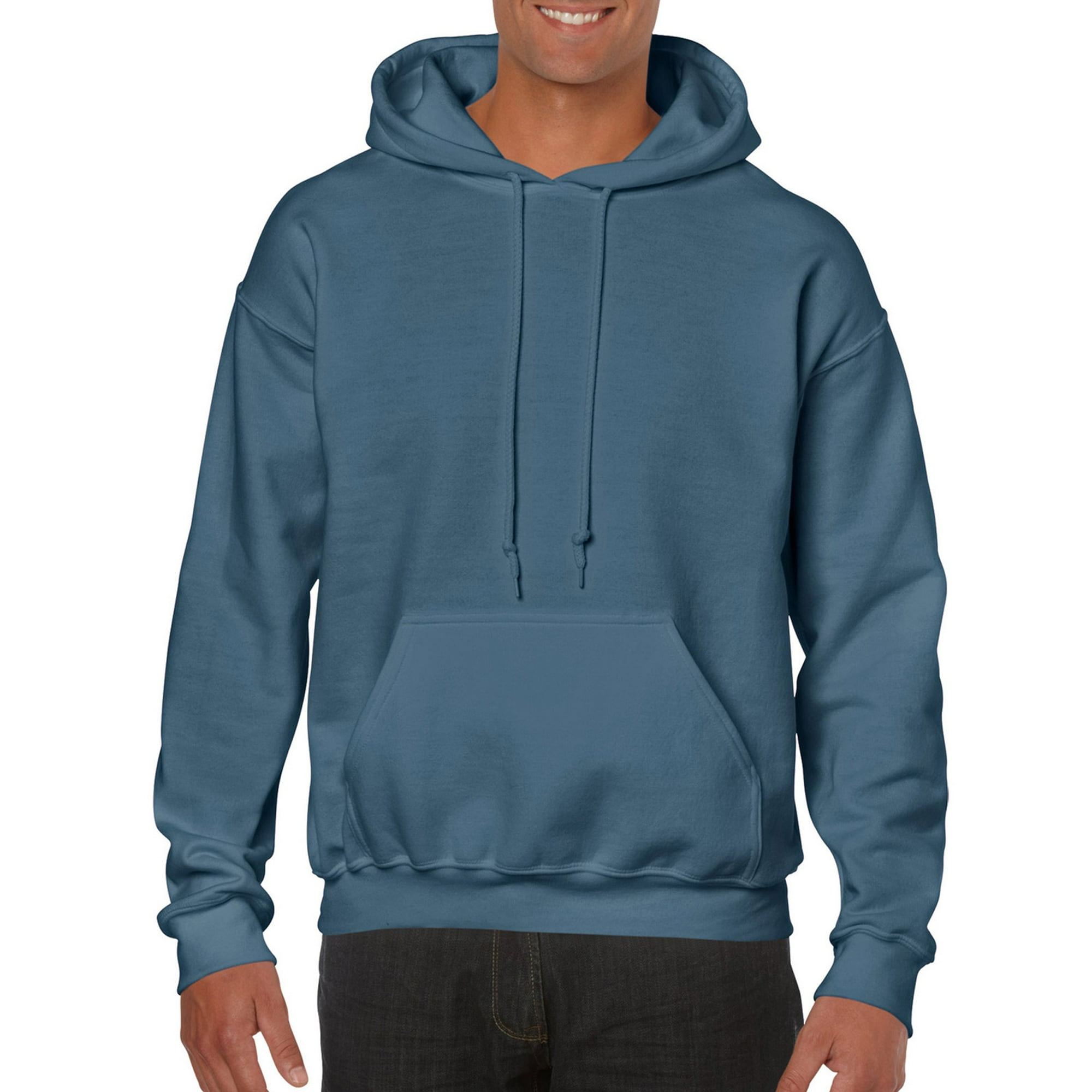 Gildan Mens Heavy Blend Hooded Sweatshirt, 3XL, Indigo Blue - Walmart.com