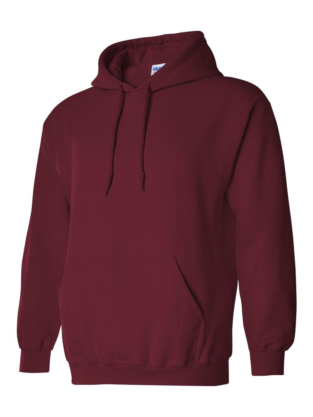 Gildan Mens Hoodies in Mens Hoodies and Sweatshirts Red Walmart