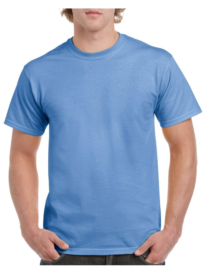 Gildan Mens Heavy Cotton T-Shirt, 4XL, Carolina Blue - Walmart.com