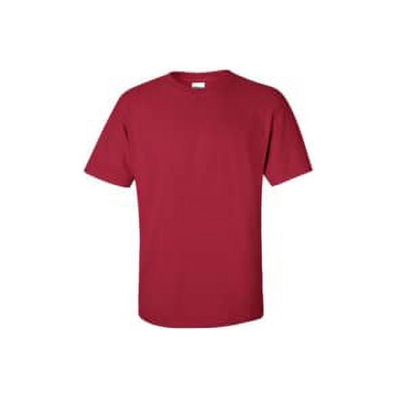 Gildan Mens Heavy Cotton T-Shirt
, L, Cardinal (Pack of 10) 10 Cardinal