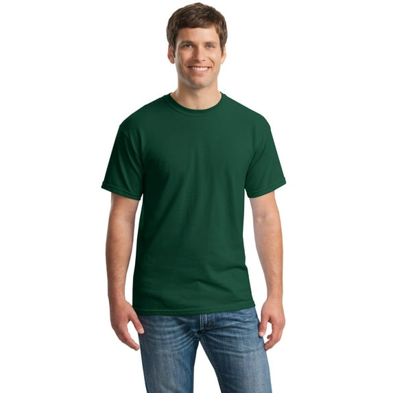 Gildan Mens Heavy Cotton T-Shirt
, L, Forest Green (Pack of 2) 2 Forest Green