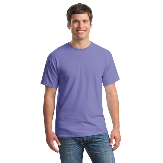Gildan Mens Heavy Cotton T-Shirt (Pack of 12) 12 Violet