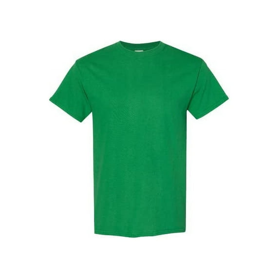 Gildan Mens Heavy Cotton T-Shirt (Pack of 2) 2 Turf Green