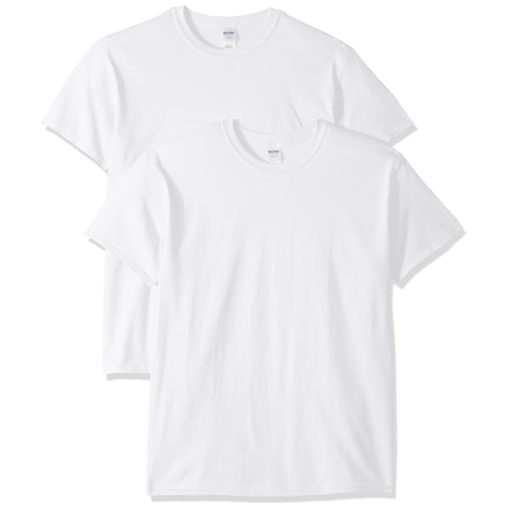 Gildan Mens Heavy Cotton T-Shirt
(Pack of 2) 2 White