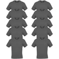 thumbnail image 1 of Gildan Mens Heavy Cotton T-Shirt

, S, Charcoal (Pack of 10) 10 Charcoal, 1 of 1
