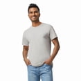 thumbnail image 1 of Gildan Mens Heavy Cotton T-Shirt , S, Ice Grey, 1 of 3