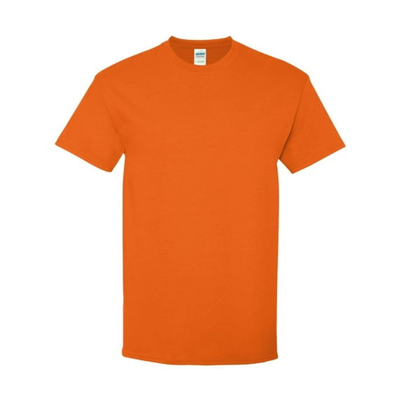 Gildan Mens Heavy Cotton T-Shirt , S, Safety Orange (Pack of 12) 12 Safety Orange