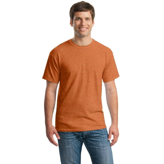 Gildan Mens Heavy Cotton T-Shirt , S, Sunset (Pack of 12) 12 Sunset