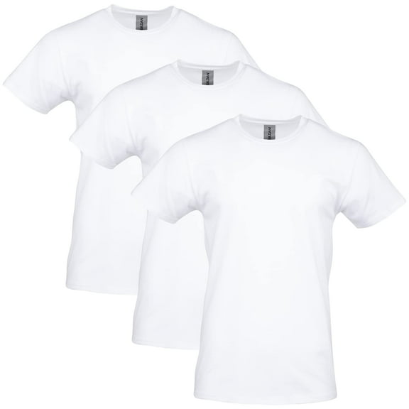 Gildan Mens Heavy Cotton T-Shirt
, S, White (Pack of 3) 3 White