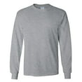 thumbnail image 1 of Gildan Mens Plain Crew Neck Ultra Cotton Long Sleeve T-Shirt, 1 of 5