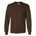 thumbnail image 1 of Gildan Mens Plain Crew Neck Ultra Cotton Long Sleeve T-Shirt, 1 of 5